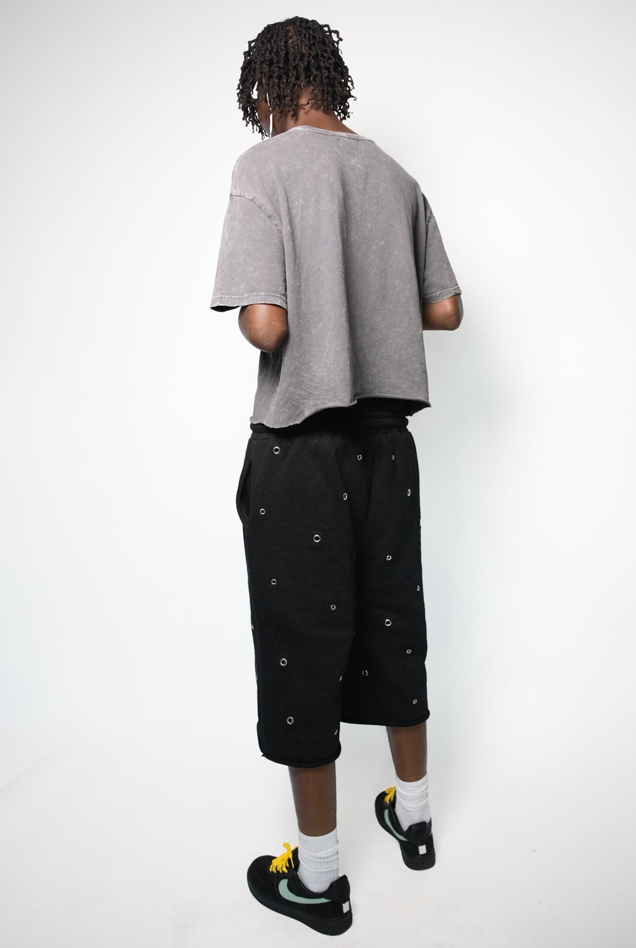 Metal Eyelet Shorts